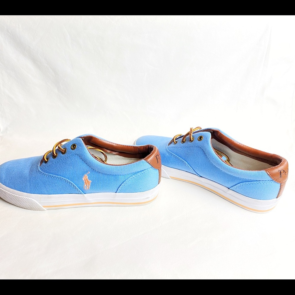 SUMMER BLUE COLORED POLO SHOES by Ralph Lauren